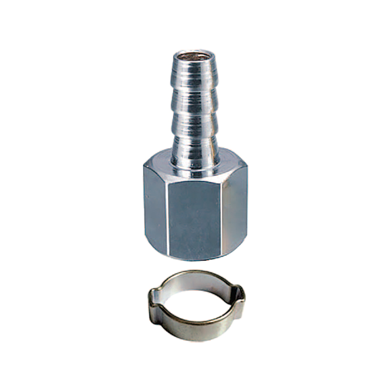 Переходник FUBAG 1/4 "F — елочка 6 мм с обжимным кольцом