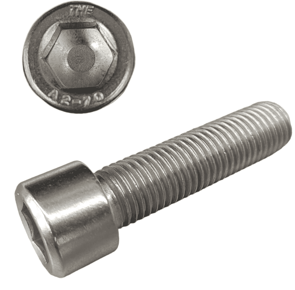 Винт с внутренним шестигранником DIN 912 А2