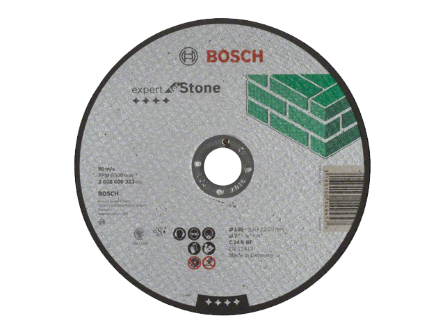 Круг отрезной 180х3.0×22.2 мм для камня Expert BOSCH