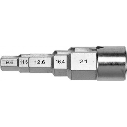 Головка Калибратор FORA ступенчатая 1/2" (3/8", 29/68", 1/2", 21/32", 27/32") CrV "H-D"