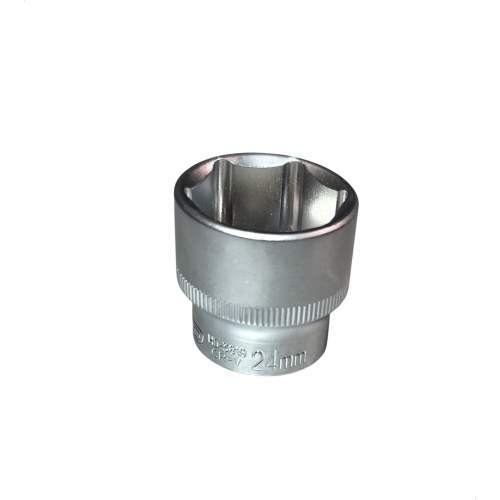 Головка торцевая 3/8" 6гр. 24мм L32мм CrV "H-D"