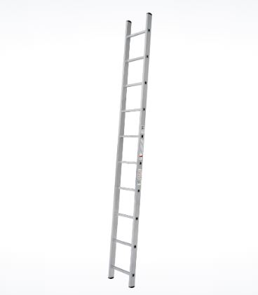 Лестница алюм. односекц. 263см 10 ступ., 3,6 кг PRO STARTUL (ST9945-10)