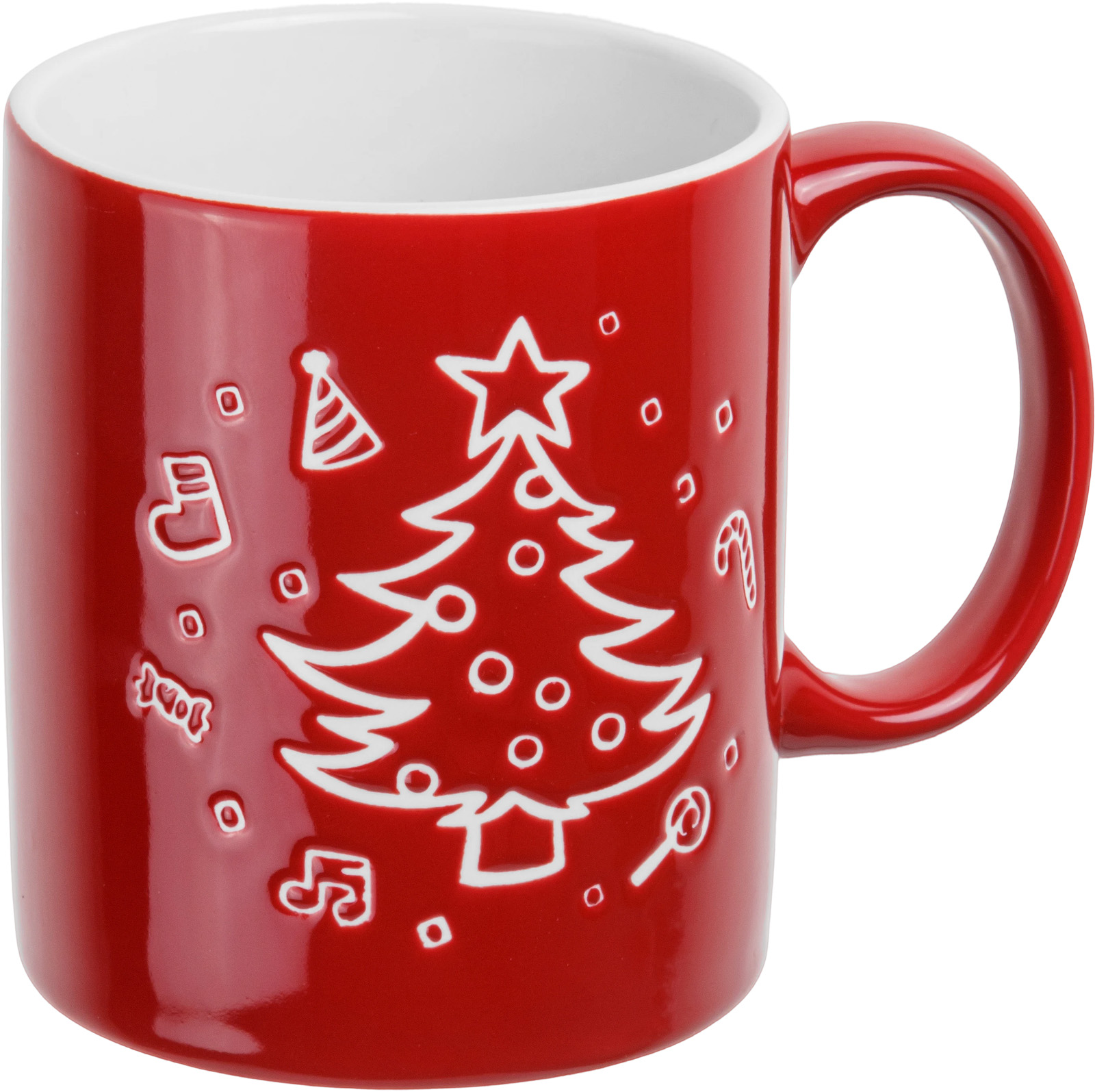 Кружка керамическая, 350 мл., HAPPY NEW YEAR-3, PERFECTO LINEA