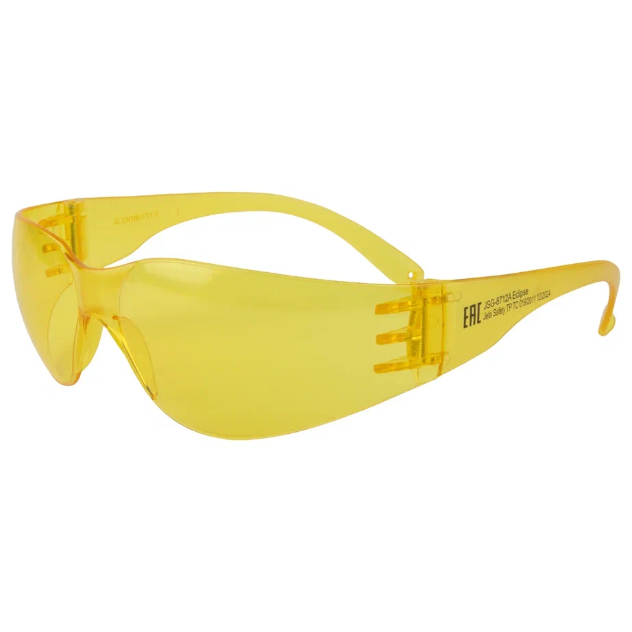 Очки открытые JETA SAFETY Eclipse янтарные