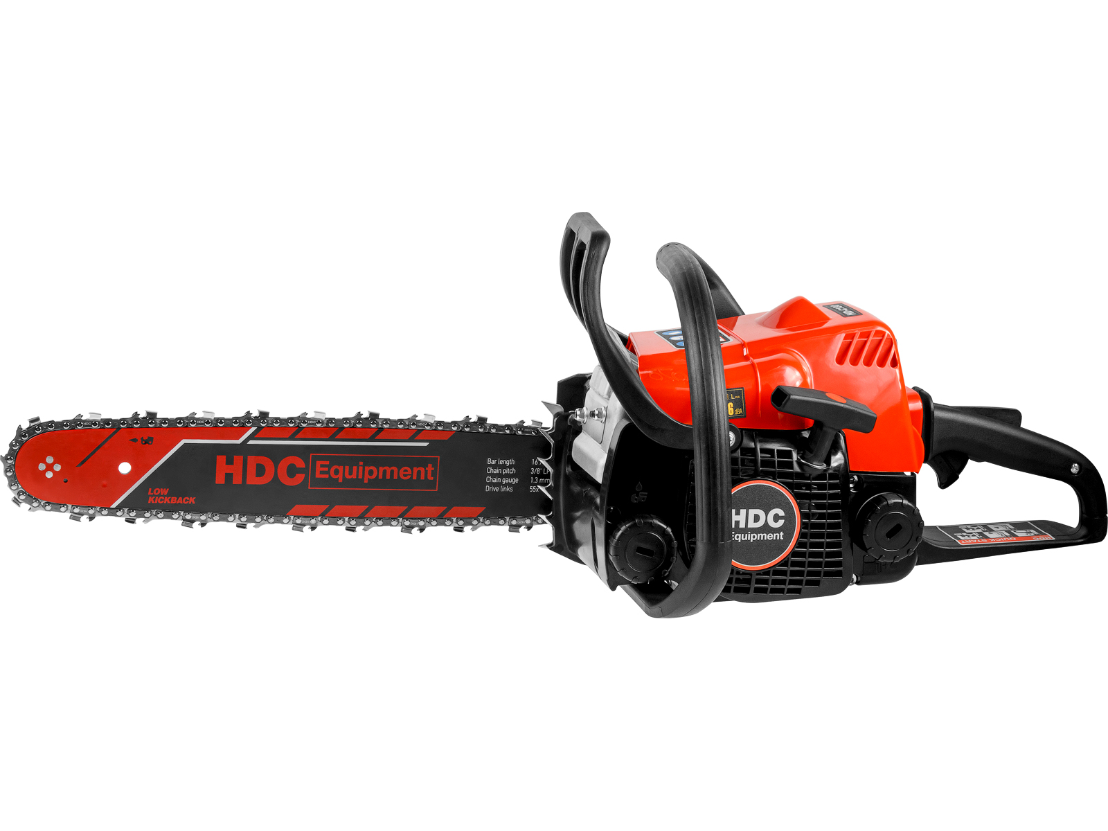 Бензопила HDC HD-C180 шина 40 см (16″), 3/8″ LP, 1.3 мм, 55 зв.