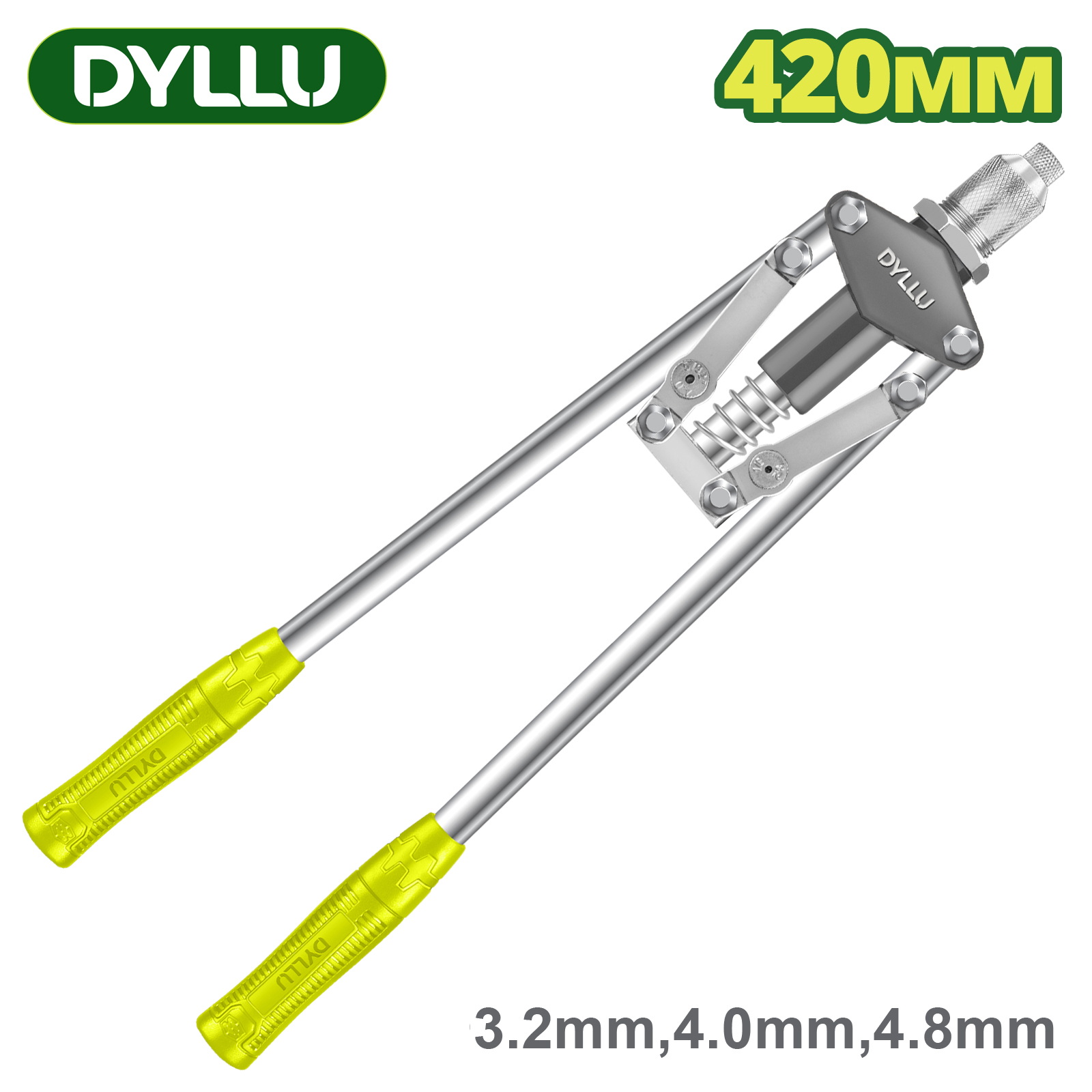 Заклепочник 3,2-4,8 мм 420мм DYLLU DTHR3517