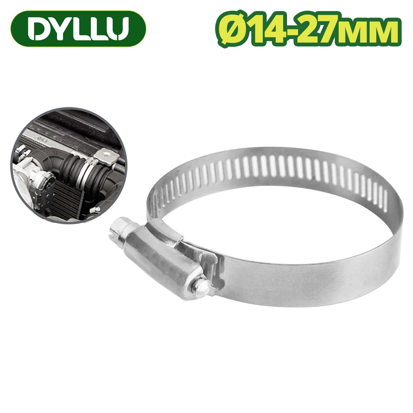 Хомут червячный 40-64 мм DYLLU DTHU2908