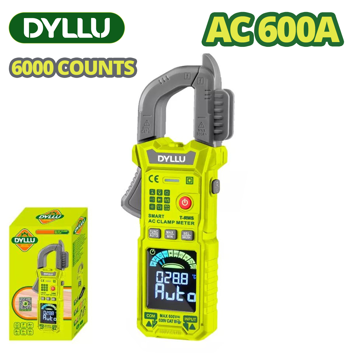 Токовые клещи DYLLU DTDM6505