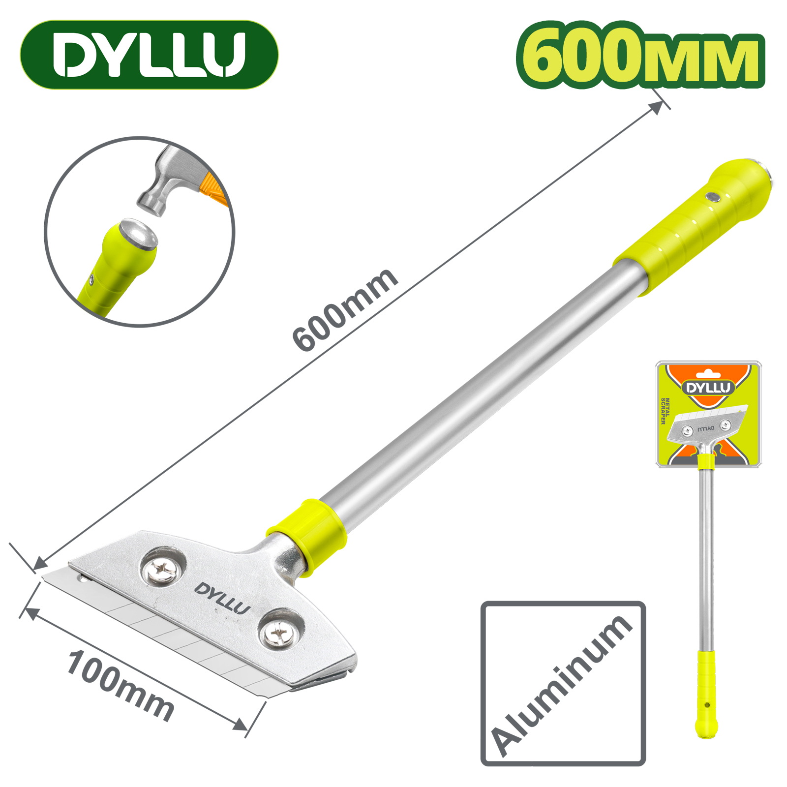 Скребок малярный 600мм DYLLU DTGS1660