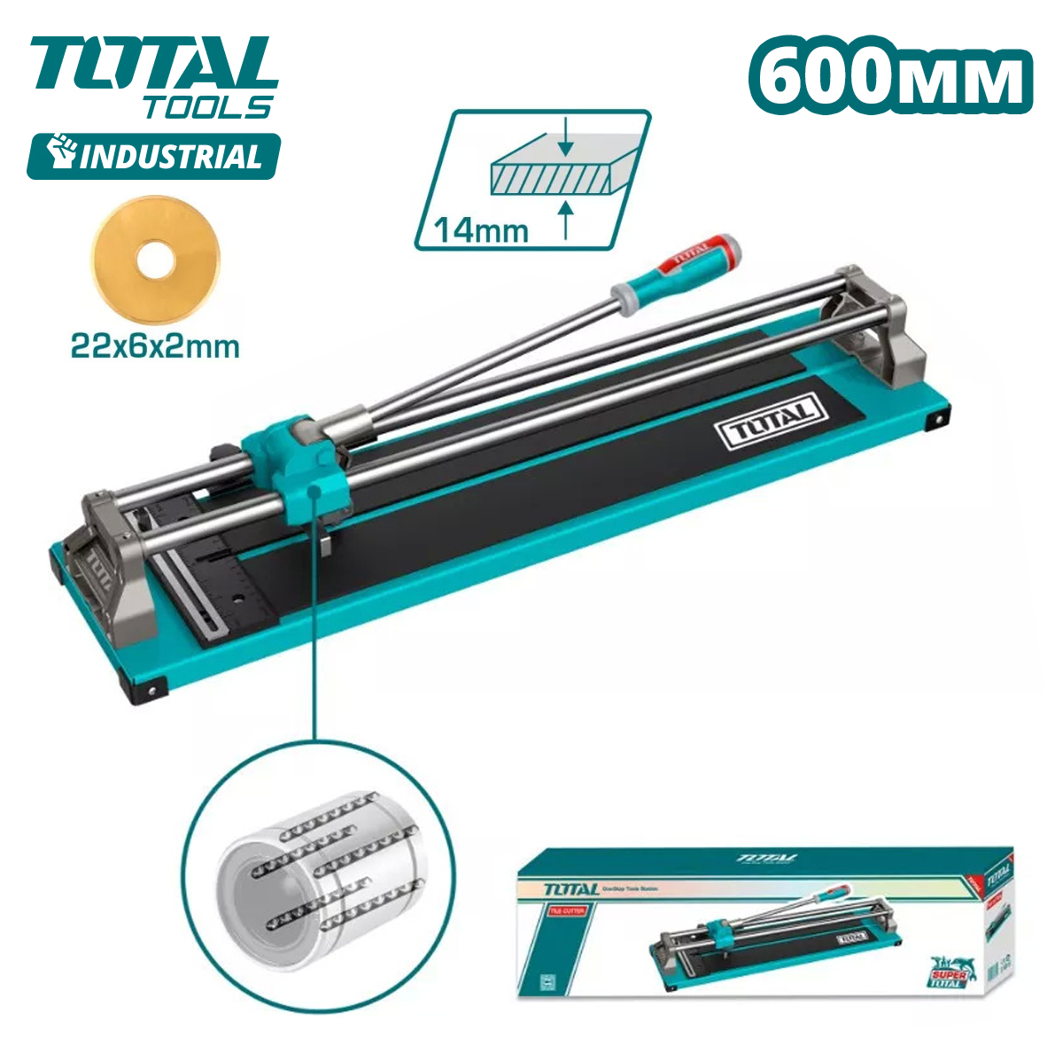 Плиткорез ручной 600 мм TOTAL THT576002