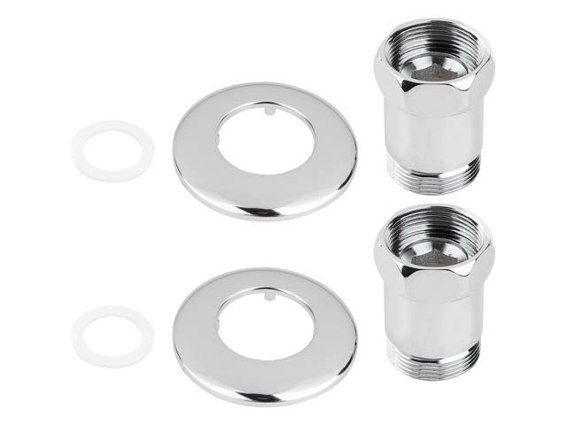 Американка прямая 1 1/4″ вн.-нар. ХРОМ, AV Engineering (2 шт. в уп.)