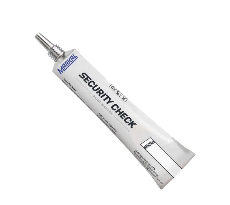 Маркер промышл. для контроля раскручивания болтов MARKAL SECURITY CHECK БЕЛЫЙ