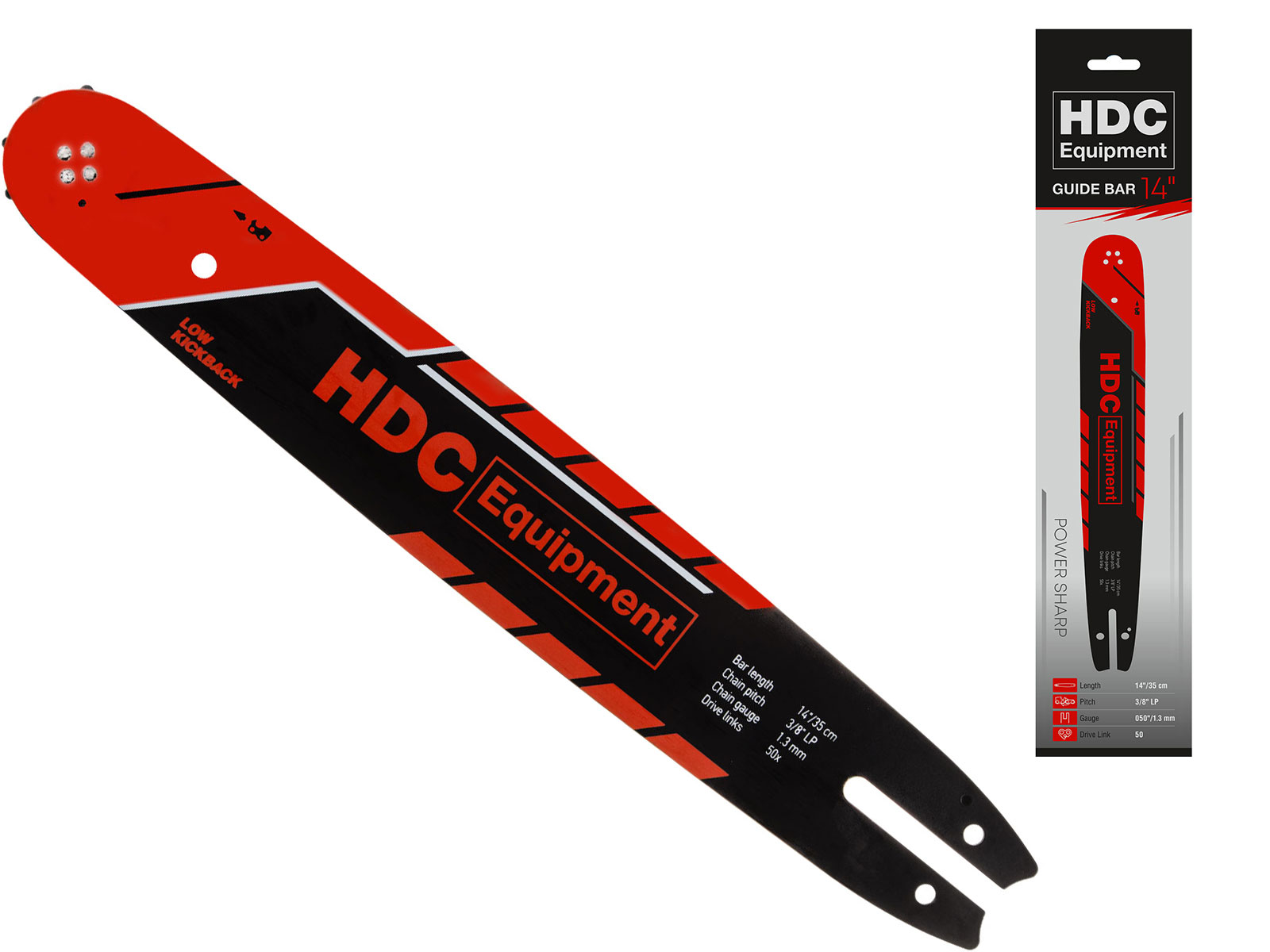 Шина 35 см 14″ 3/8″ LP 1.3 мм HDC
