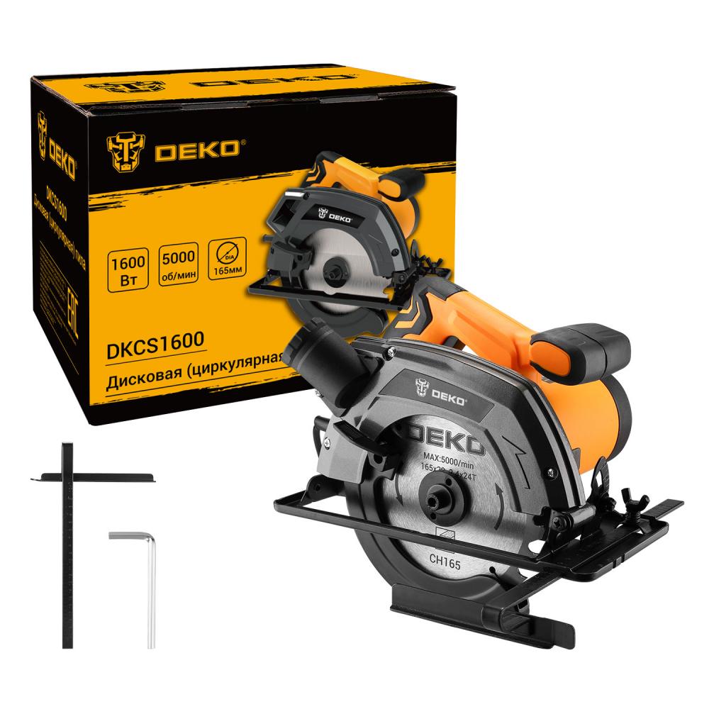 Пила циркулярная DEKO DKCS1600