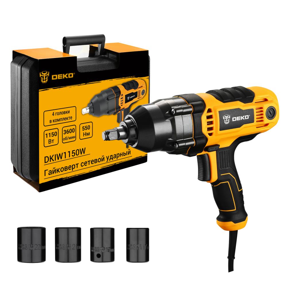Гайковерт сетевой ударный DEKO DKIW1150W