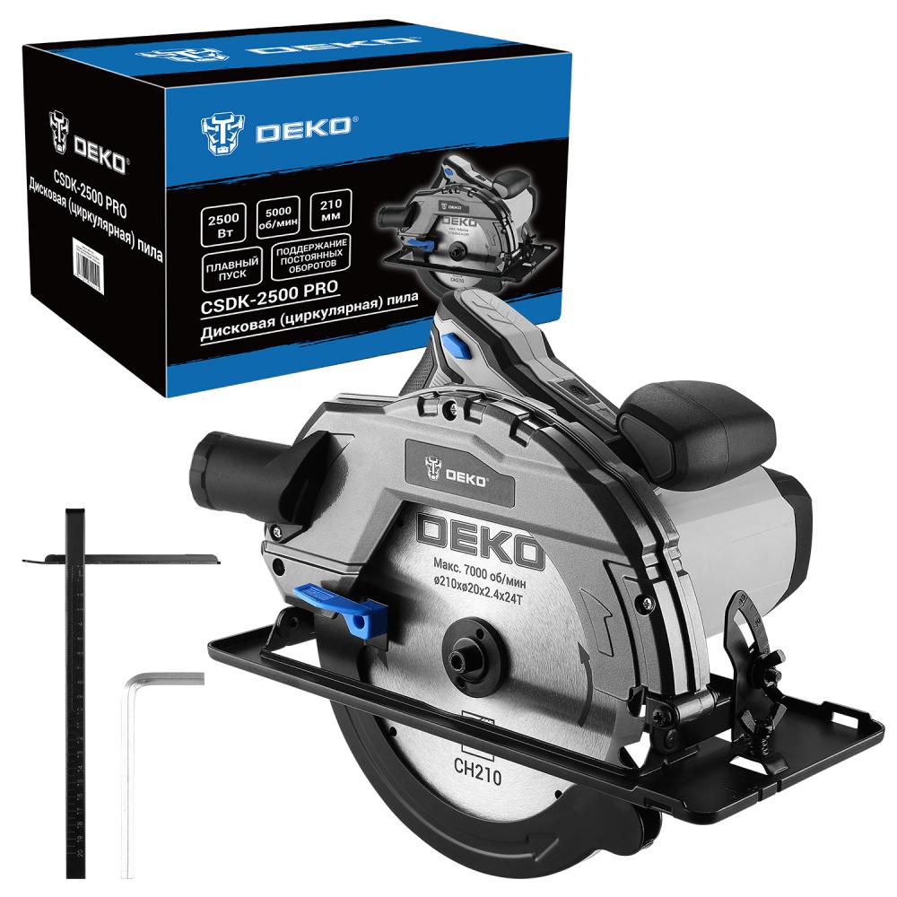 Пила циркулярная DEKO CSDK-2500 PRO