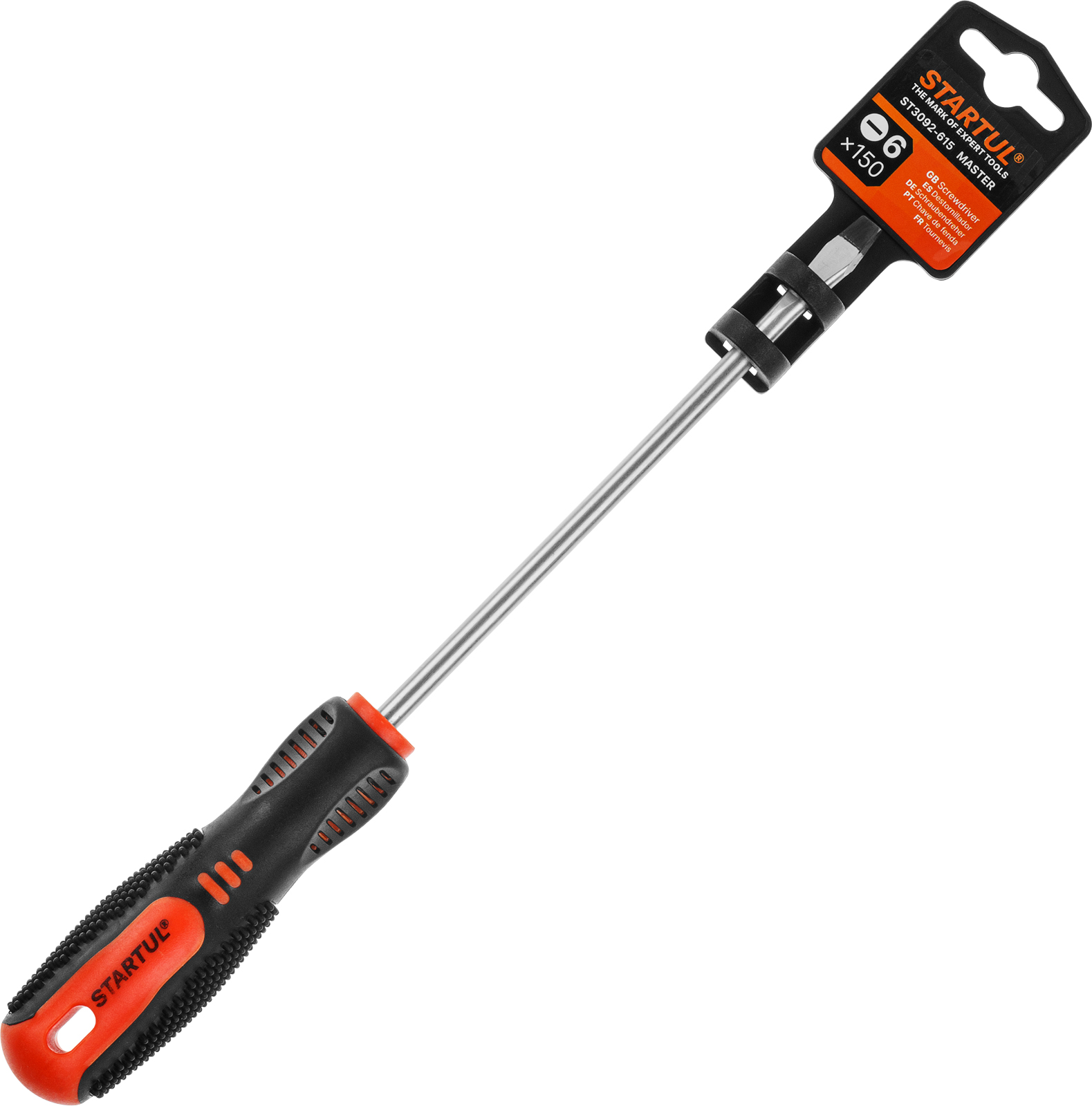 Отвертка «-» 6,0х150мм SL STARTUL MASTER (ST3092-615)