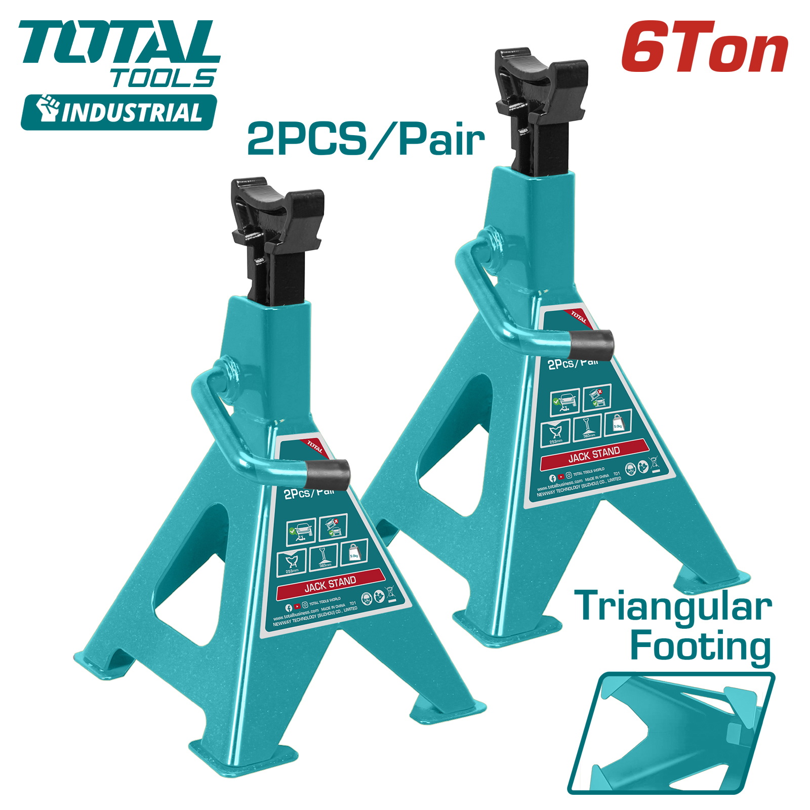 Опора автомобильная 6т TOTAL THJS0601