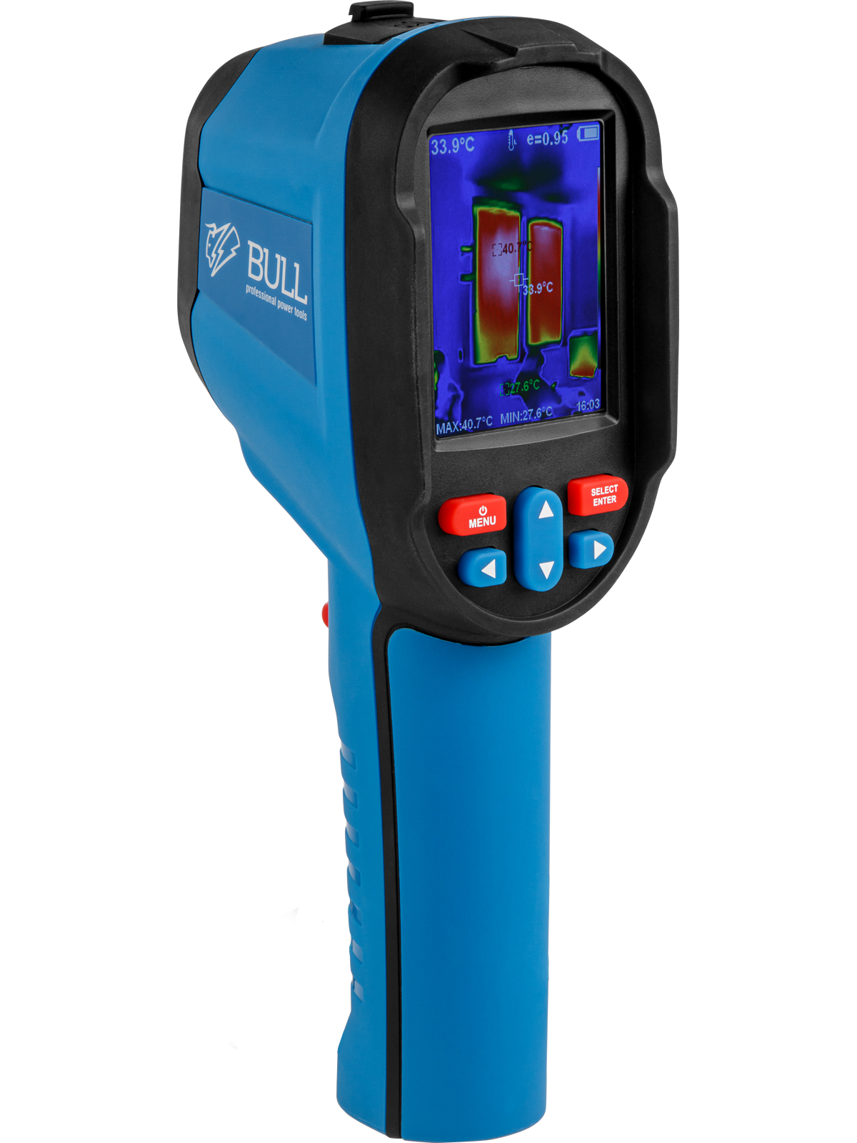 Тепловизор BULL TIC 1290 в кор. 120×90, 25 Гц, -20°C…+550°C