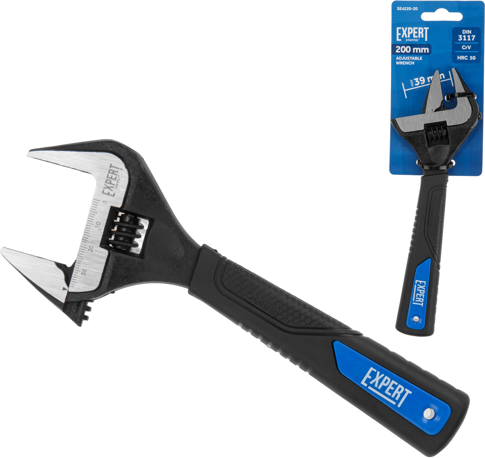 Ключ разводной 200мм EXPERT STARTUL (SE4220-20)