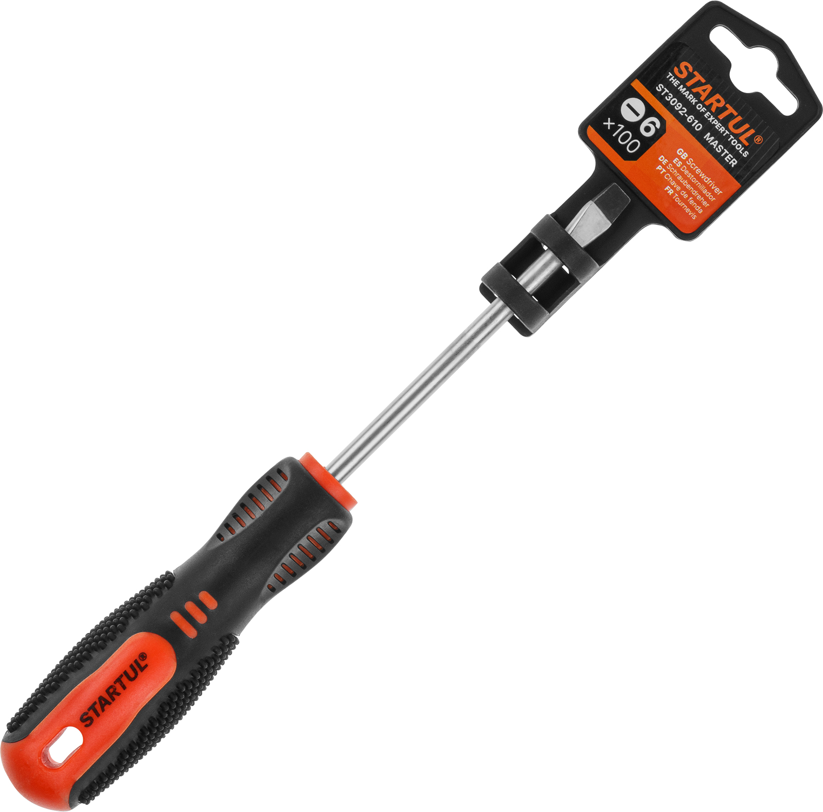 Отвертка «-» 6,0х100мм SL STARTUL MASTER (ST3092-610)