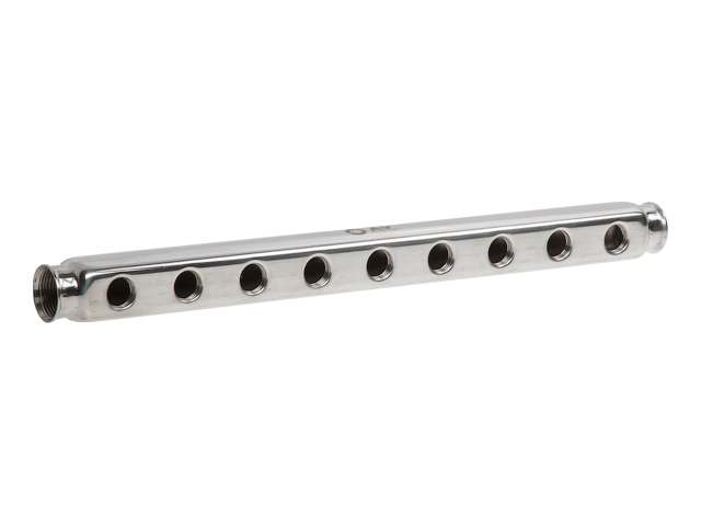 Коллектор 1/2″ х 9 вых. односторонний, AV Engineering