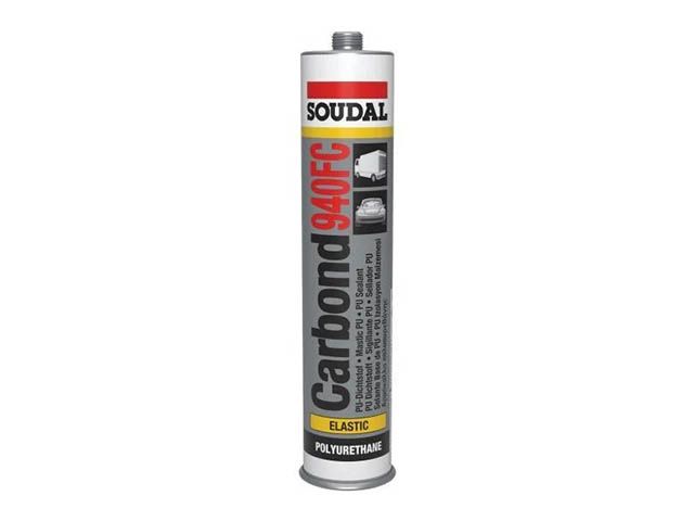 Клей-герметик полиуретановый «Soudal» CARBOND 940FC чёрный 300 мл