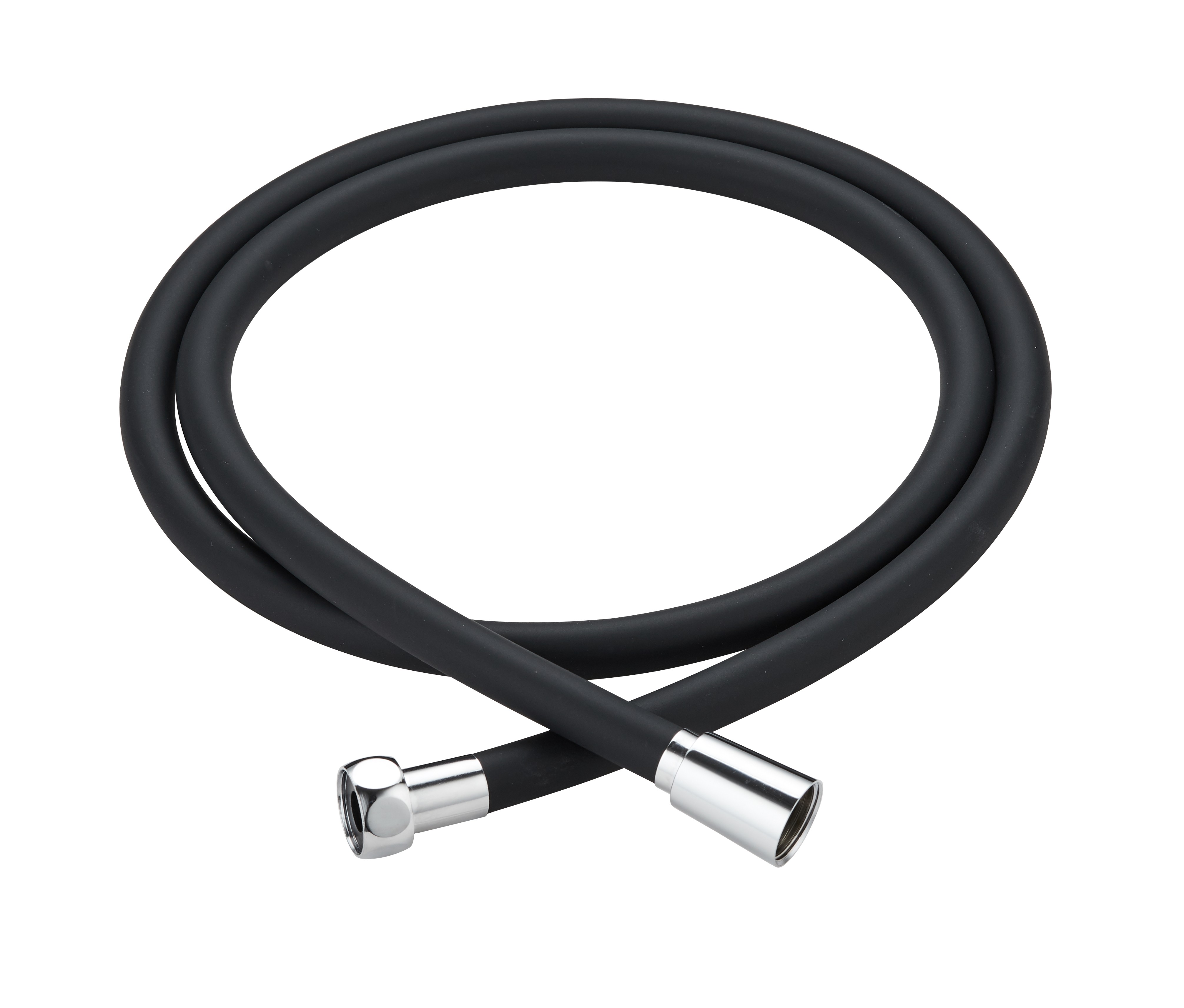 Шланг душевой, PVC, 1/2″ г-г 150 см, черн., ECONOCE