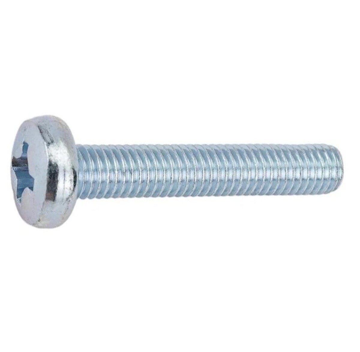 Винт М8х50 мм полусф. головка, цинк, DIN 7985 (150 шт в карт. уп.) STARFIX