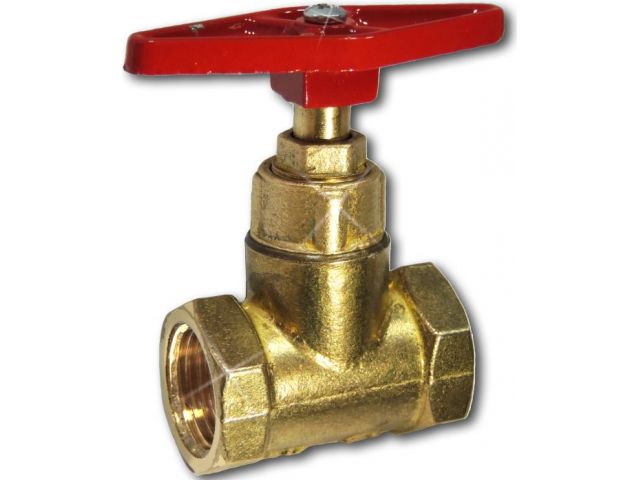 Кран вентильный 1/2″ вн.-вн. (ПАР) PN1,6 МПа, 15Б1п, Цветлит