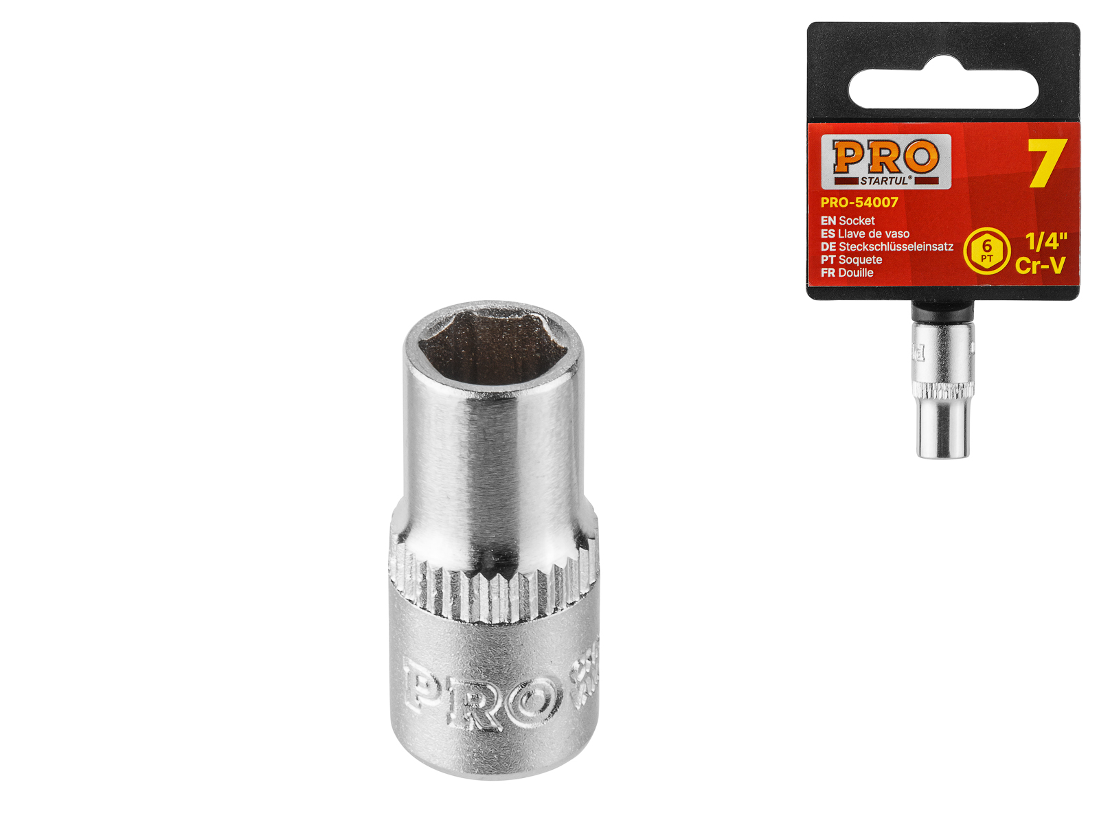 Головка 1/4″ 6мм 6гр. PRO STARTUL (PRO-54006)