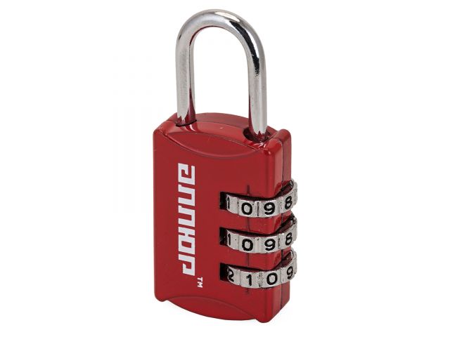 Замок навесной  ВС1К-22/3 (HA816) красн. кодовый d=3мм АЛЛЮР