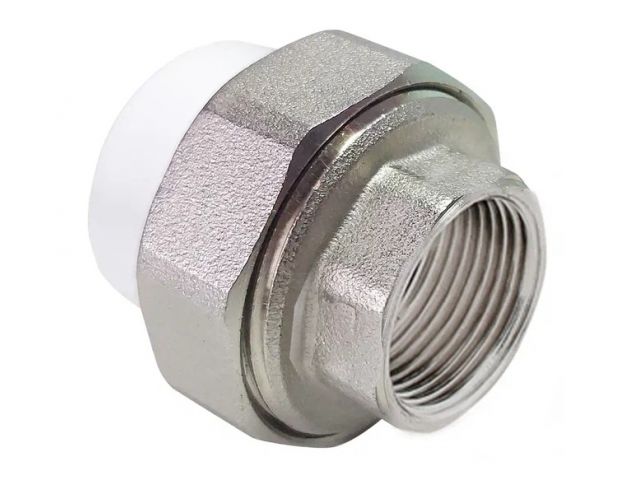 Американка ПП (усил.) вн. 20х1/2″, бел. РТП