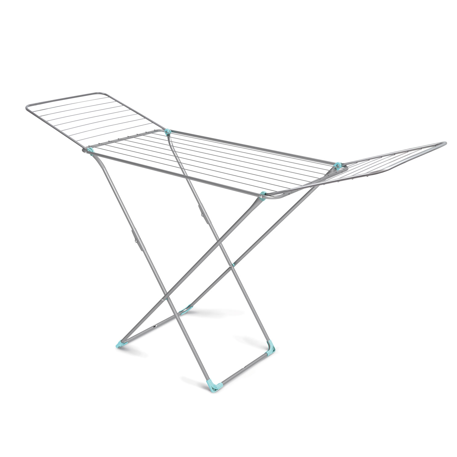 Сушилка для белья напольная складная, 20м, 200х53х111, цвет серебро, NIKA