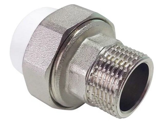 Американка ПП (усил.) нар. 20х1/2″, бел. РТП