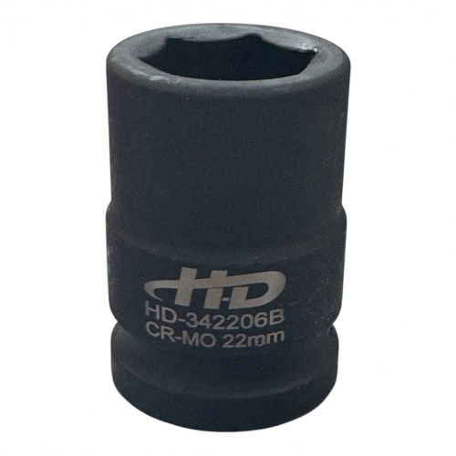 Головка торцевая ударная 3/4" 22мм 6гр. L54мм CrMo "H-D"