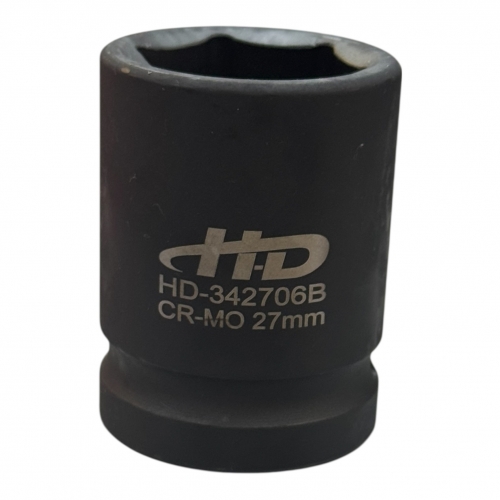 Головка торцевая ударная 3/4" 27мм 6гр. L54мм CrMo "H-D"