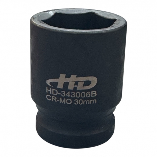 Головка торцевая ударная 3/4" 30мм 6гр. L58мм CrMo "H-D"