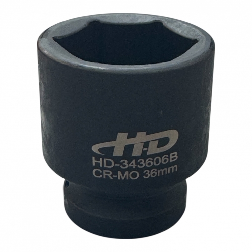 Головка торцевая ударная 3/4" 36мм 6гр. L58мм CrMo "H-D"