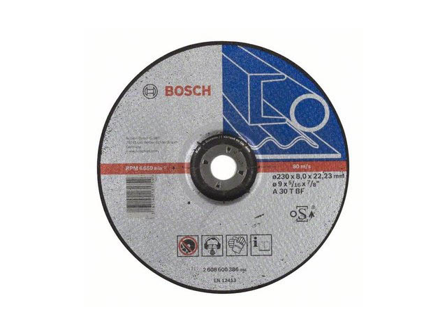 Круг обдирочный 230х8×22.2 мм для металла BOSCH