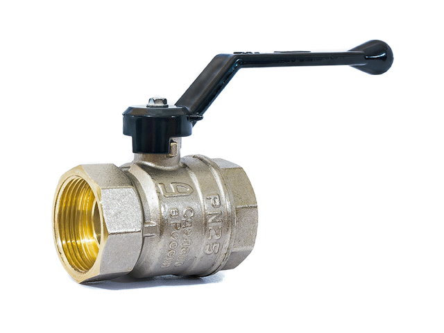 Кран шаровый 1 1/4″ вн.-вн. ручка PN25, LD