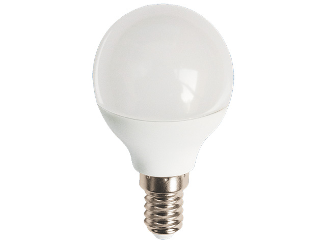 Лампа светодиодная G45 ШАР 8Вт PLED-LX  220-240В Е14 4000К JAZZWAY