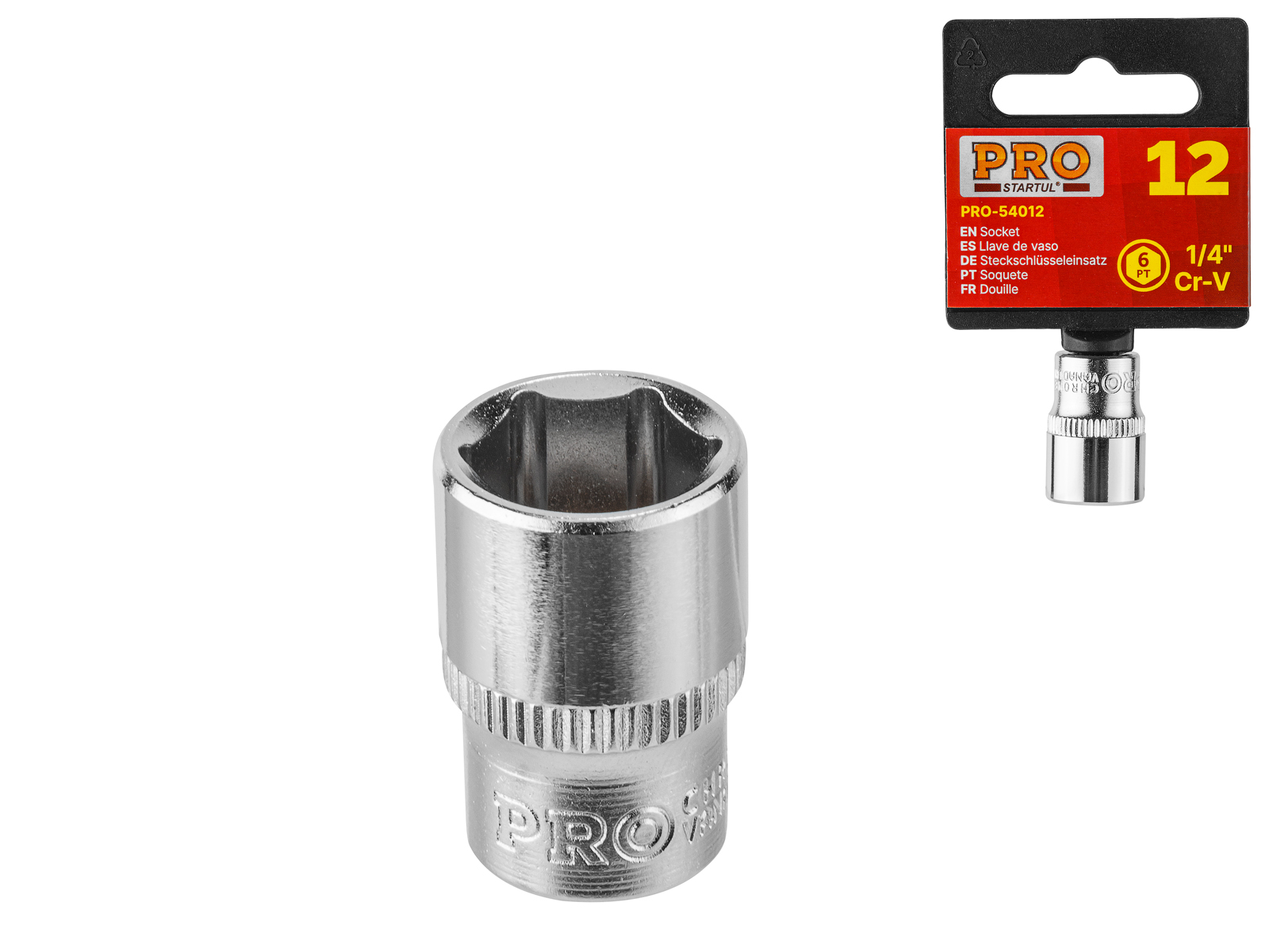 Головка 1/4″ 13мм 6гр. PRO STARTUL (PRO-54013)