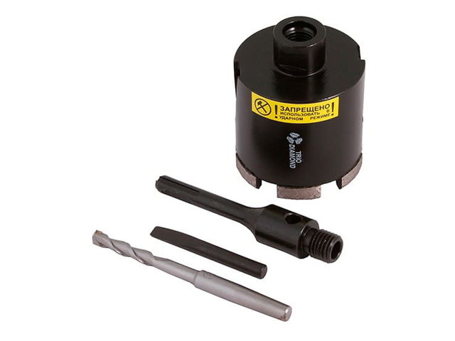 Коронка алмазная d 68 мм бетон Grand Trio-Diamond