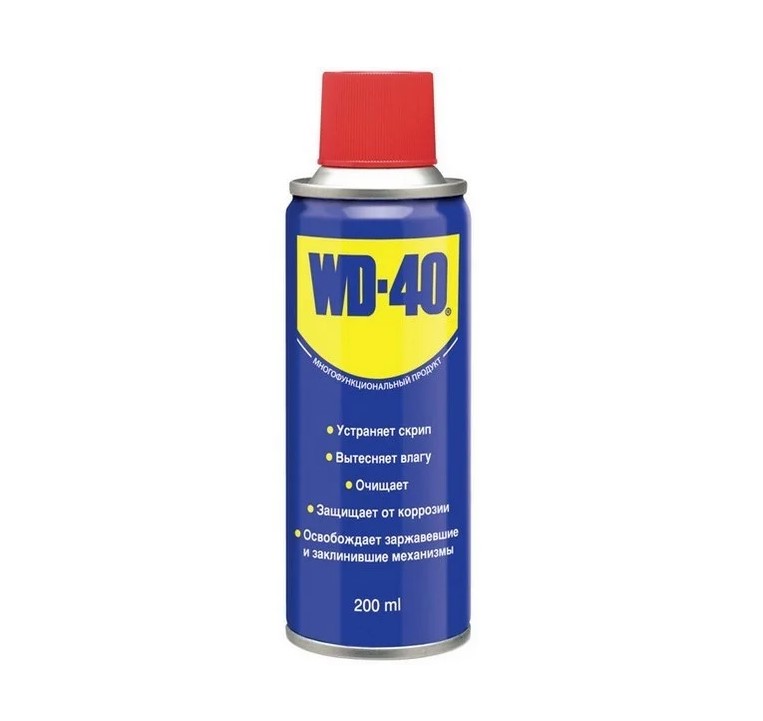 Смазочно-очистительная смесь WD-40 200 мл