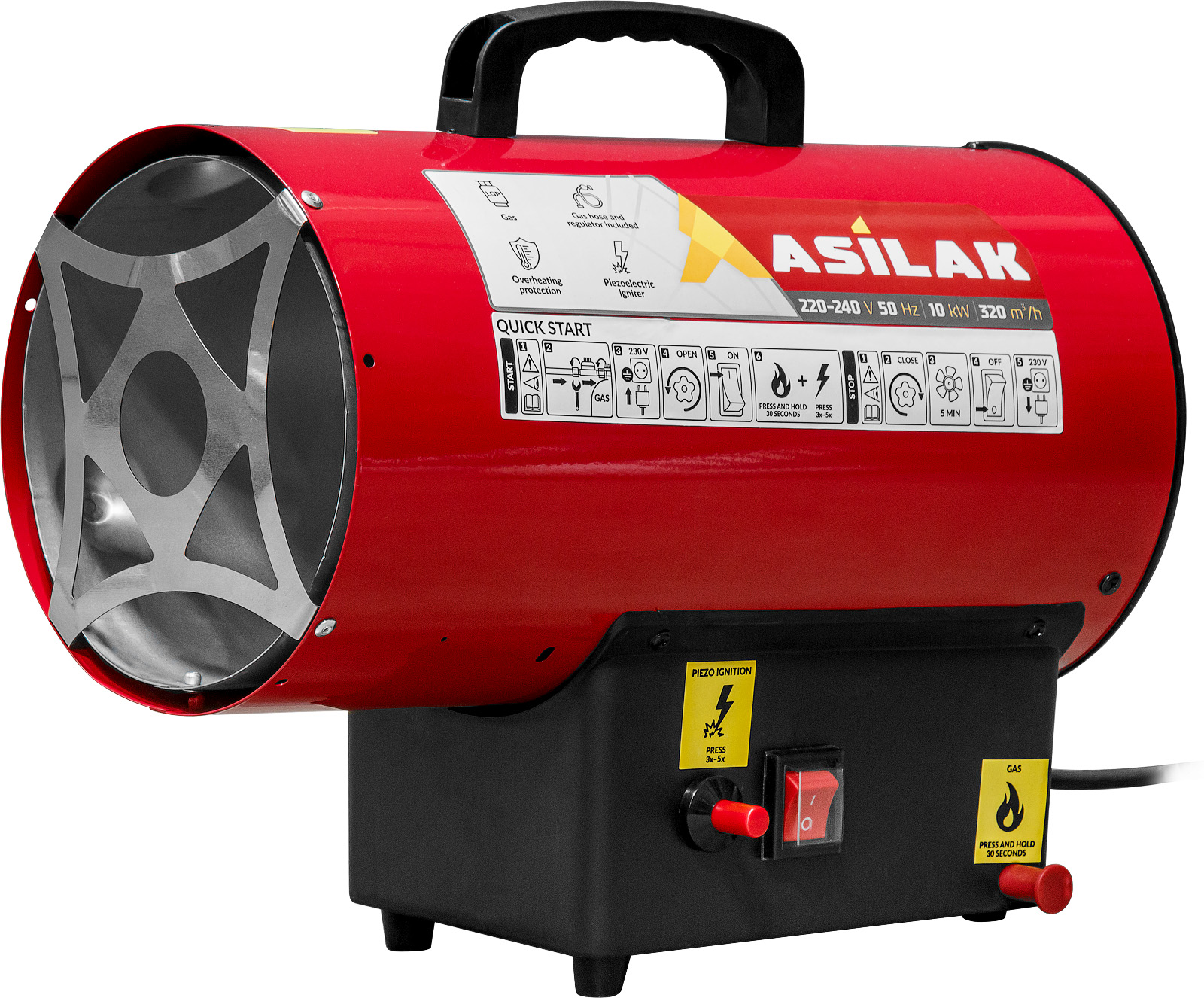 Нагреватель воздуха газовый ASILAK SLG-10000