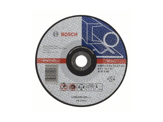 Круг отрезной 180х3.0×22.2 мм для металла Expert BOSCH