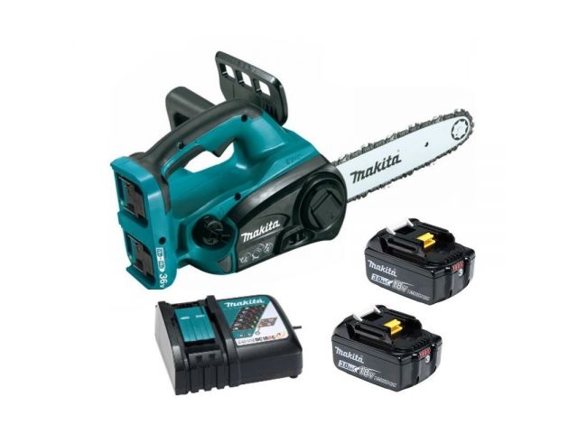 Аккум. пила цепная MAKITA LXT DUC 302 RF2 шина 30 см (12″), 3/8, 1.1 мм