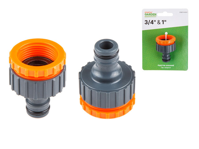 Адаптер внешний 3/4″ и 1″ STARTUL GARDEN (ST6011-9-3/4-1)