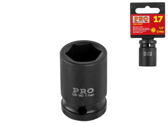 Головка ударная 1/2″ 17мм 6гр. PRO STARTUL (PRO-30017)
